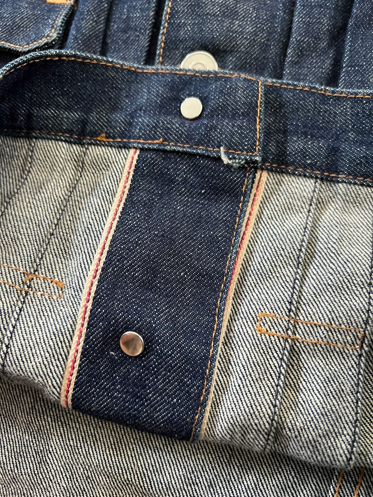 A.P.C. A.P.C Type-II Selvedge Denim Jacket Size US XS / EU 42 / 0 - 12 Thumbnail