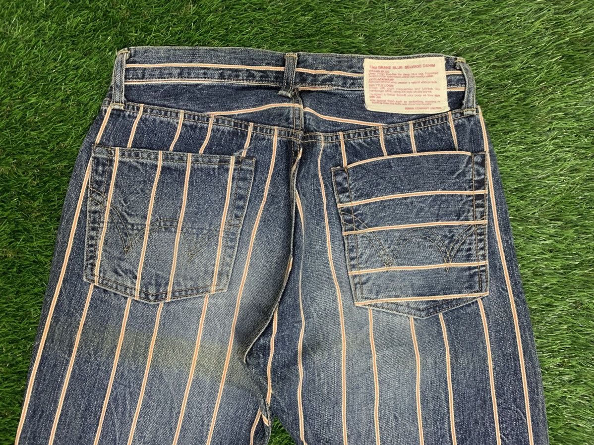 Edwin × Japanese Brand × Vintage Vintage Edwin Selvedge 13oz Grand Blue denim Size US 29 - 13 Thumbnail