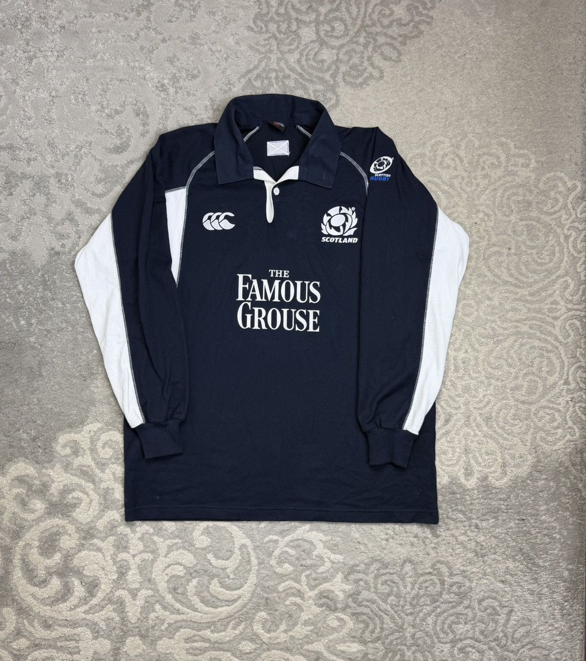 Canterbury of New Zealand Rare Jersey Canterbury Scotland 2002 Rugby Vintage 90’s 00’s Size US L / EU 52-54 / 3 - 1 Thumbnail