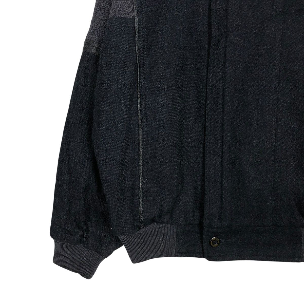 Japanese Brand 🔥VINTAGE BOMBER JACKET WOOL HENRI LUC CHAPUIS ISSEY MIYAKE Size US M / EU 48-50 / 2 - 6 Thumbnail