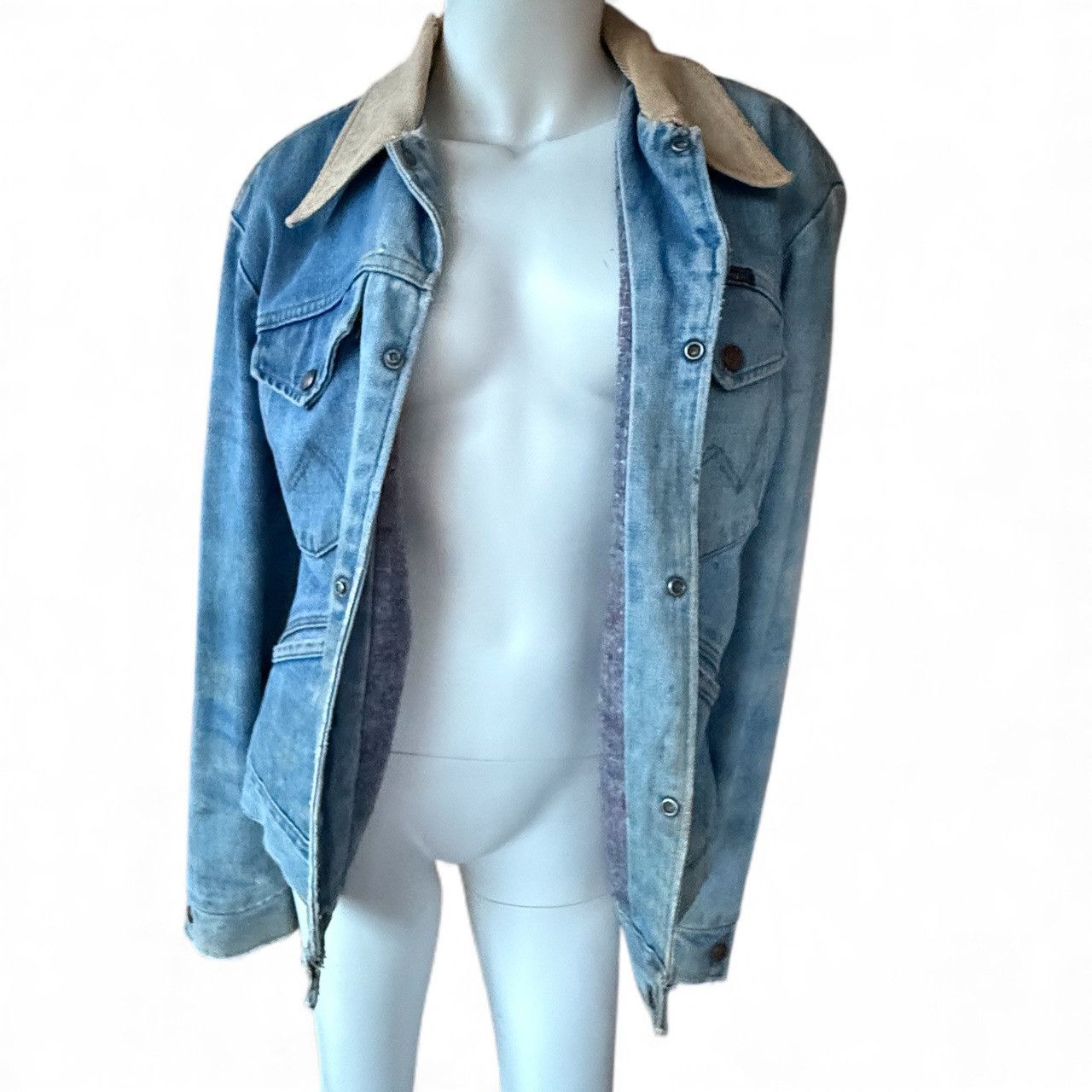 Wrangler Vintage 70s Wrangler No-Fault Blanket lined trucker jacket. Size US M / EU 48-50 / 2 - 3 Thumbnail
