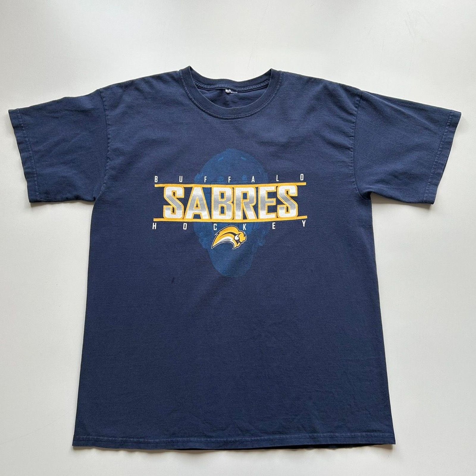 NHL Vintage Y2K Buffalo Sabres NHL Hockey T Shirt Medium Rare Size US L / EU 52-54 / 3 - 1 Thumbnail