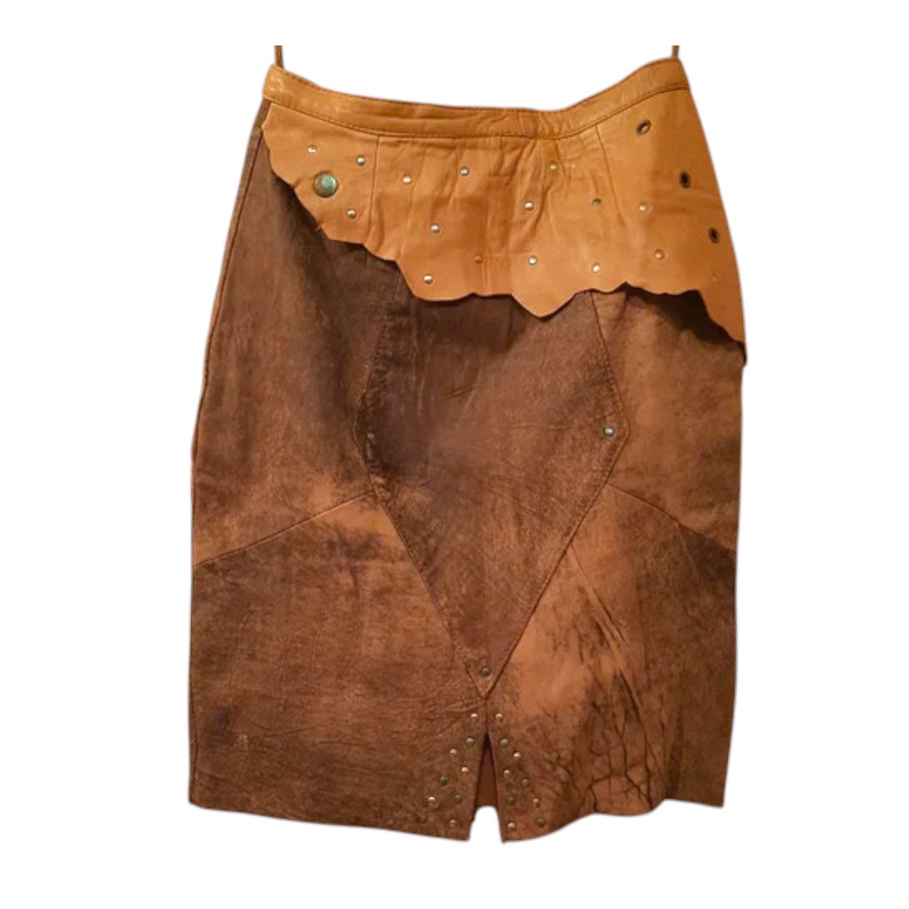 Cowboy Equipment Genuine leather skirt sz M western Size 27" / US 4 / IT 40 - 1 Thumbnail