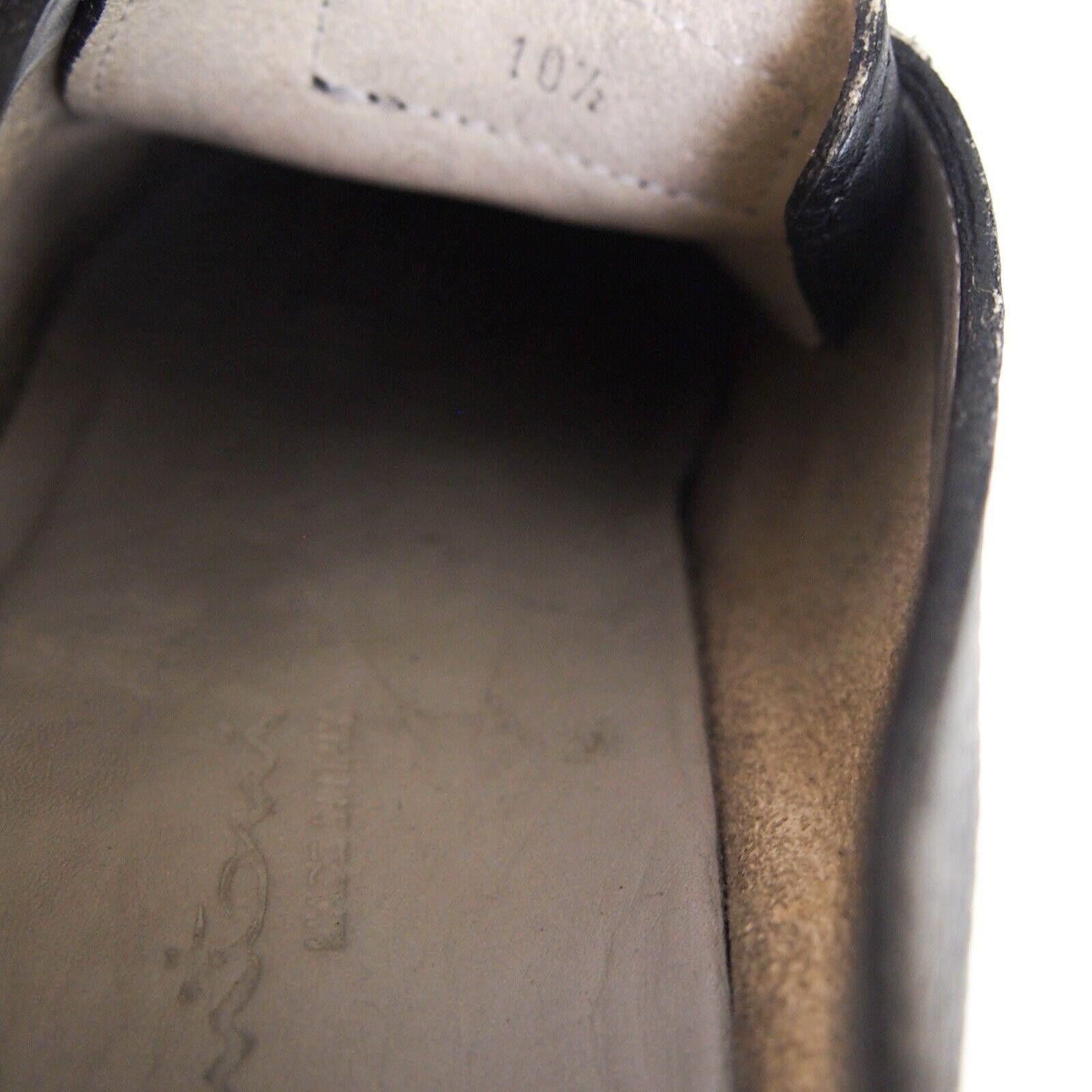 Santoni Santoni Low Top Sneakers Black Leather US 11.5 EU 44.5 Size US 11.5 / EU 44-45 - 6 Thumbnail