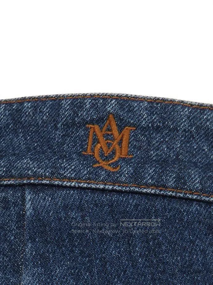 Alexander McQueen Alexander McQueen Denim Flare Pants. Size 37" - 5 Thumbnail