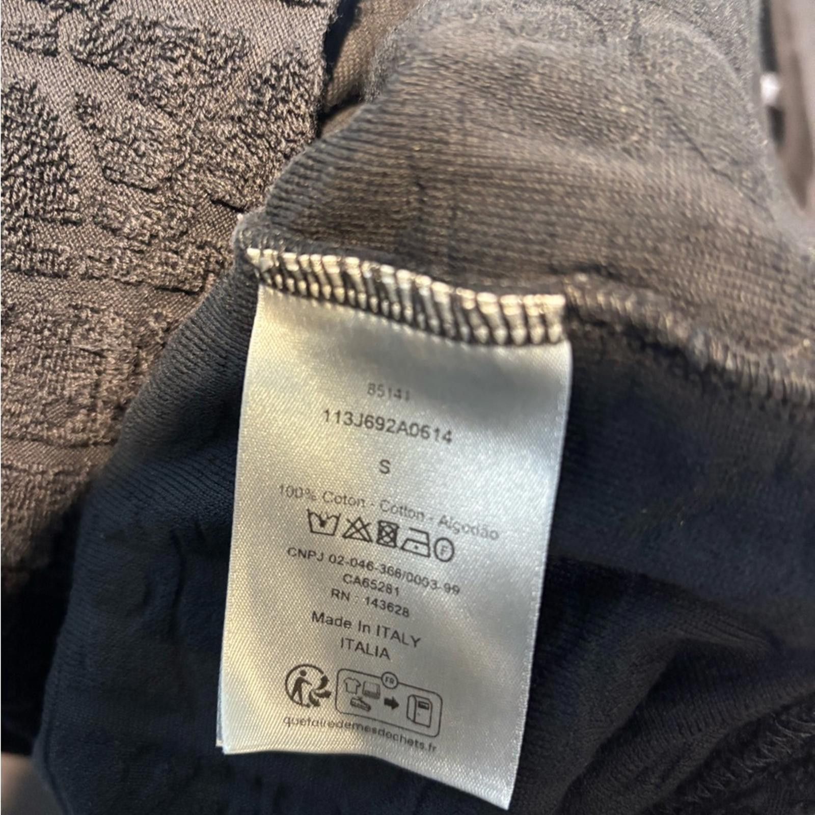 Dior Men's Black Textured Shirt Size US S / EU 44-46 / 1 - 3 Thumbnail