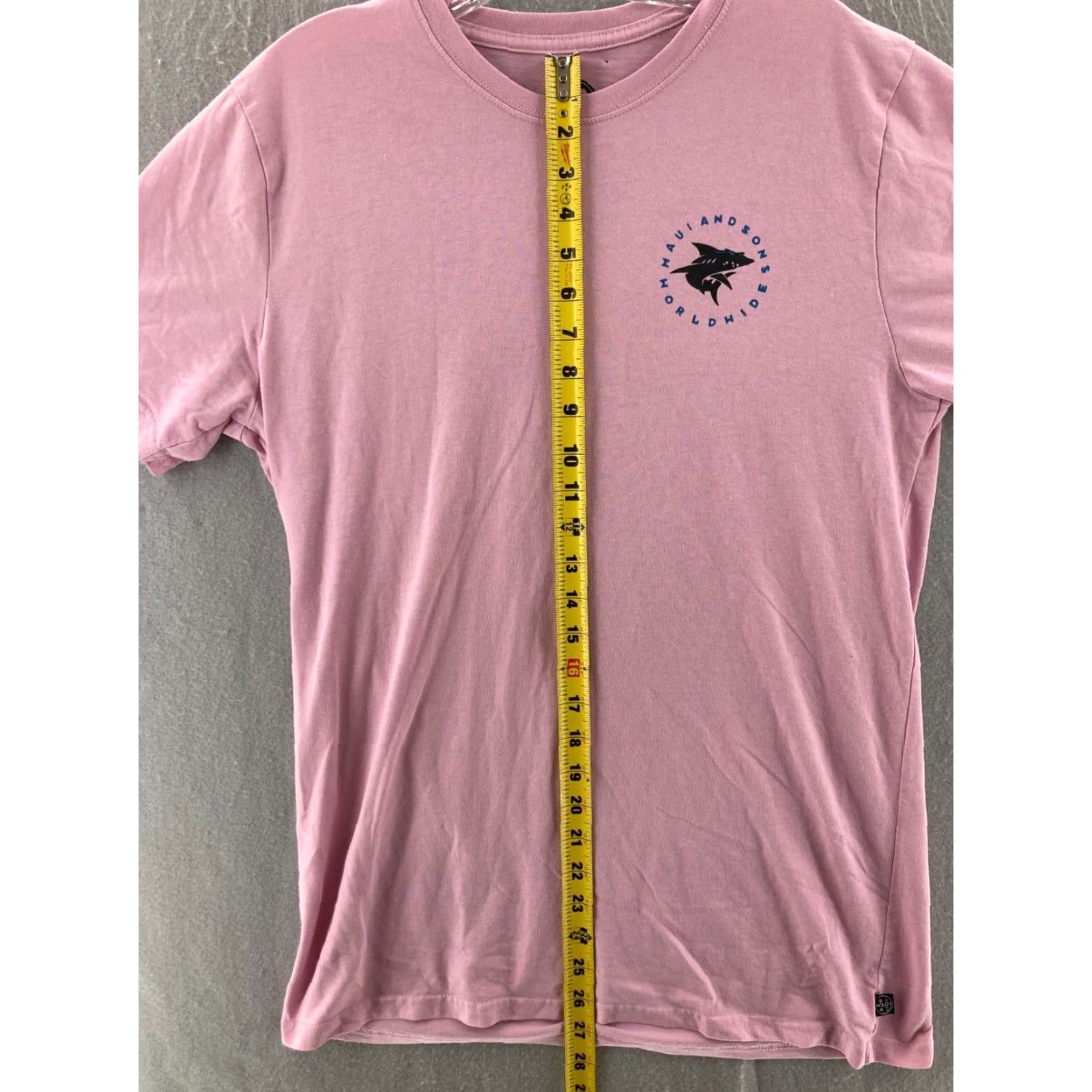 Pinko Maui and Sons Shirt Mens M Pink 90s Logo Surf Short Sleeve T-Shirt/Medium/Mens Pink Surf Shirt Size US M / EU 48-50 / 2 - 4 Thumbnail