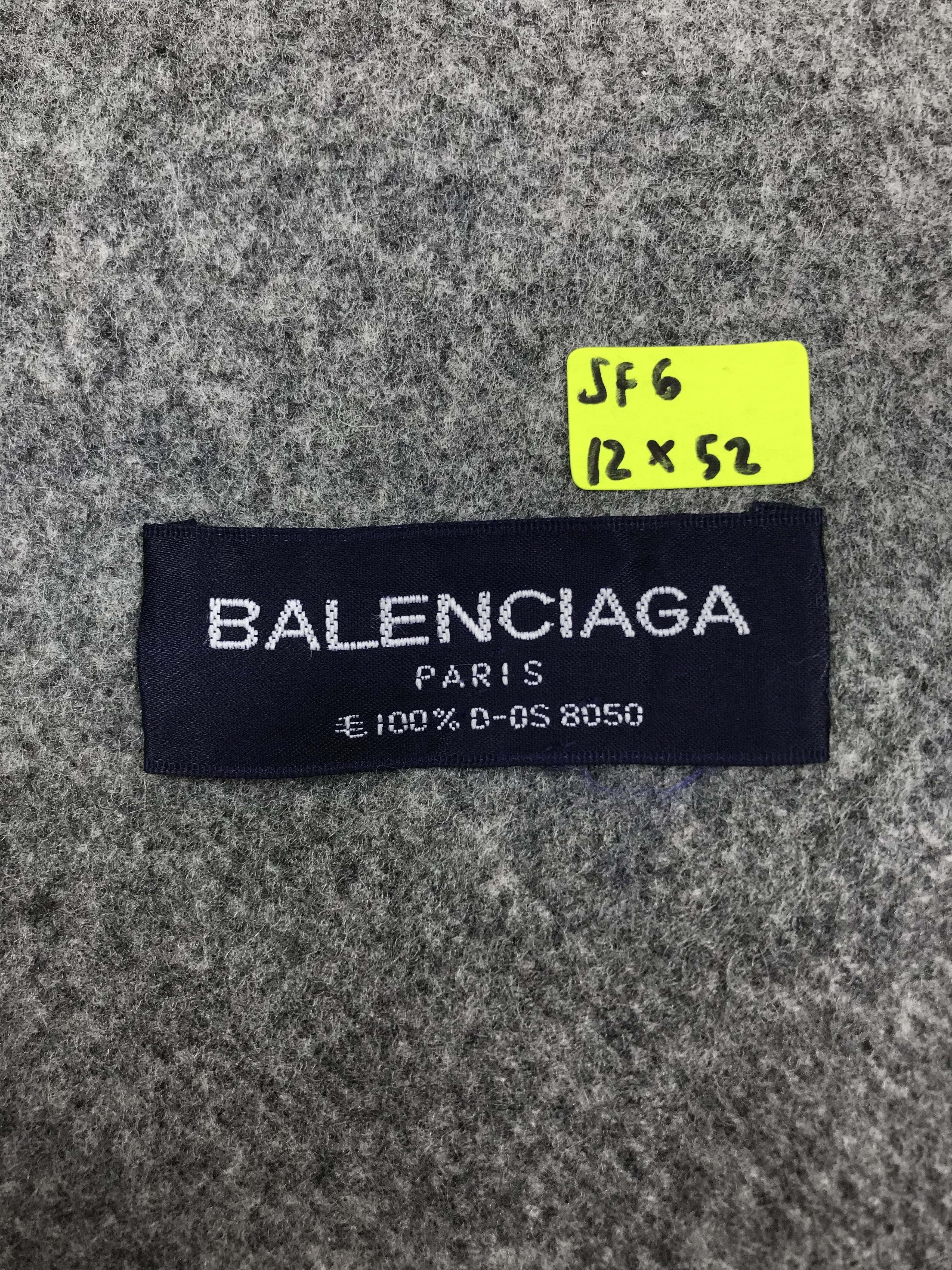 Balenciaga Balenciaga Luxury Scarf / Muffler / Wool Size ONE SIZE - 5 Thumbnail