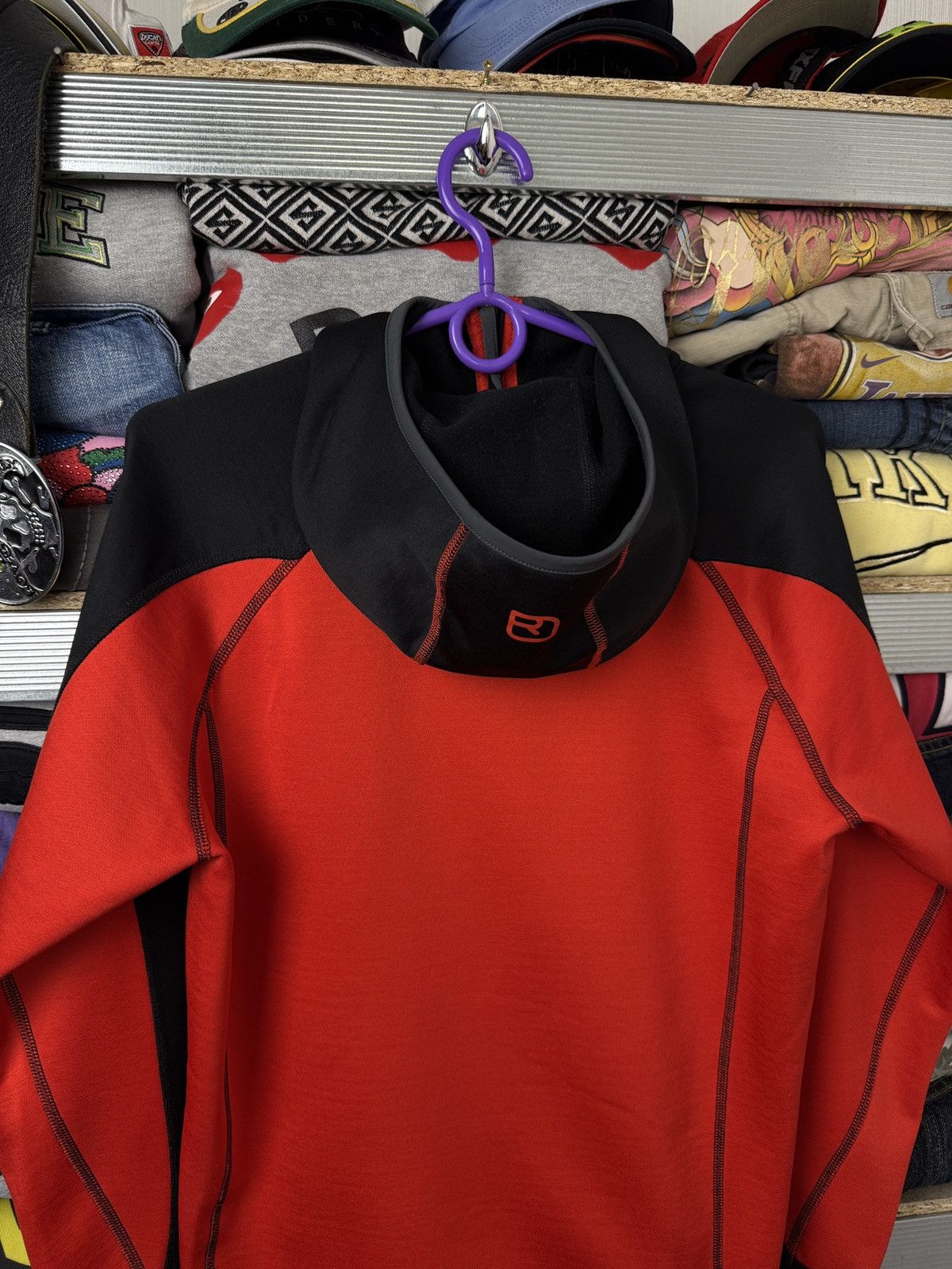 ORTOVOX ORTOVOX Full Zip Fleece Hoodie Merino Wool Inside Outdoor Size US S / EU 44-46 / 1 - 4 Thumbnail