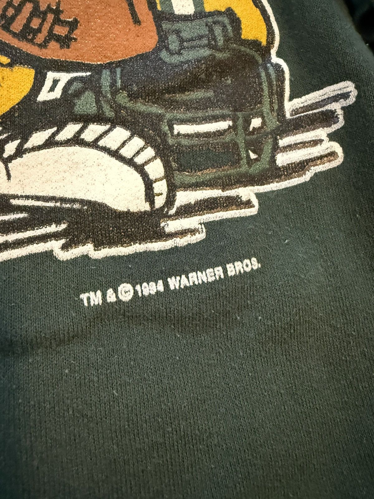 Vintage Warner Bros vintage packers sweater Size US M / EU 48-50 / 2 - 2 Thumbnail
