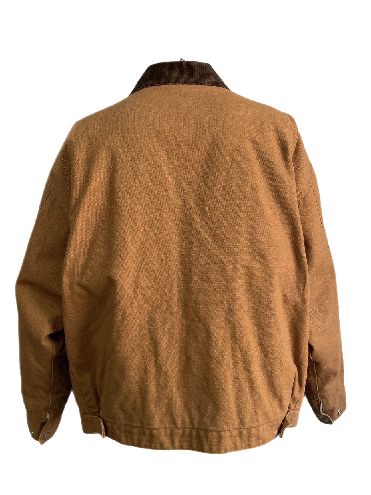 Carhartt Corner Stone Brown Workwear Jacket carhartt Embroidered y2k Size US L / EU 52-54 / 3 - 6 Thumbnail