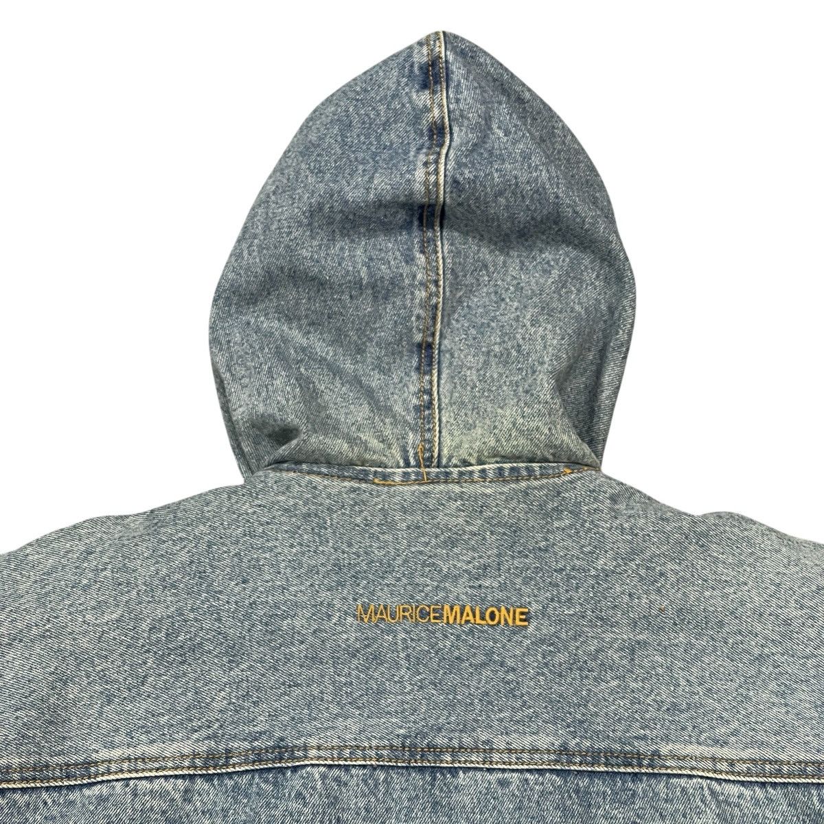 Carhartt Vintage Y2k Maurice Malone Denim Hooded Chore Jacket Hip Hop Size US XL / EU 56 / 4 - 13 Thumbnail