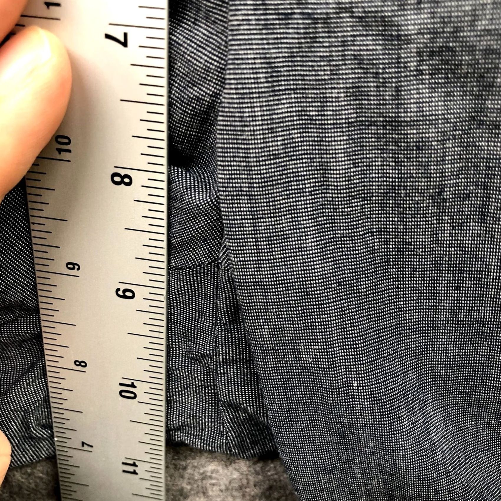 Banana Republic Banana Republic Martin Fit Pants Womens 6 Gray Mid Rise Straight Stretch Dress Pants Size 28" / US 6 / IT 42 - 7 Thumbnail
