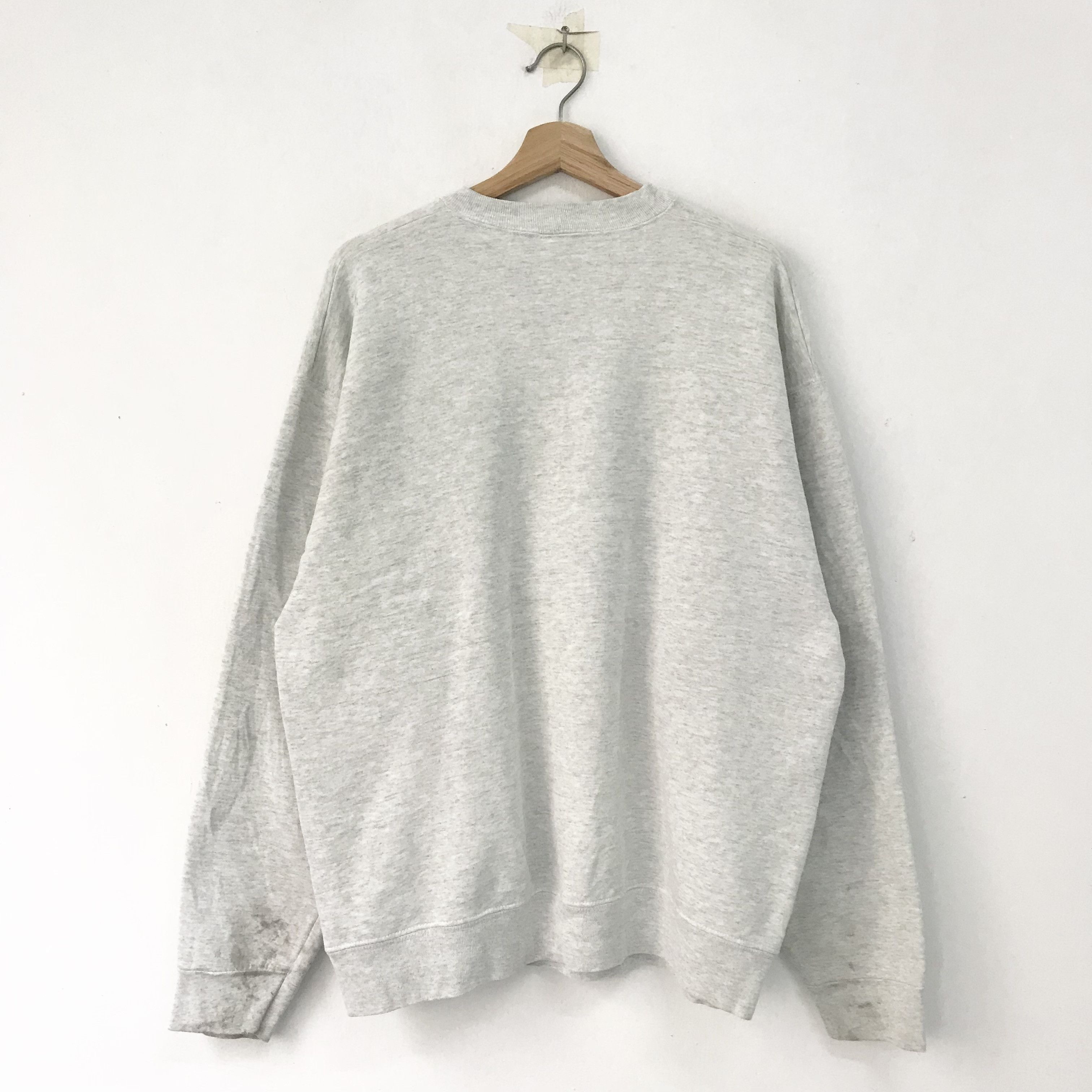 Vintage Vintage 90's Mallard Graphic Gray Sweatshirt Xlarge - 405 Size US XL / EU 56 / 4 - 2 Thumbnail