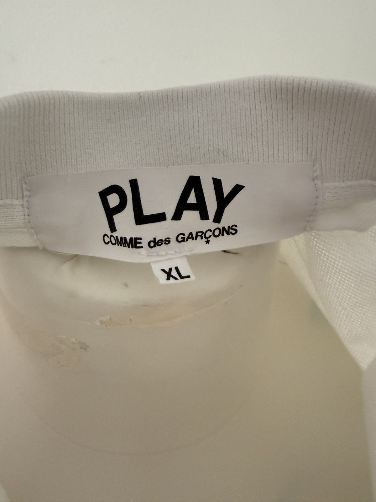Comme des Garcons PLAY Play Fitted Polo Size US XL / EU 56 / 4 - 6 Thumbnail