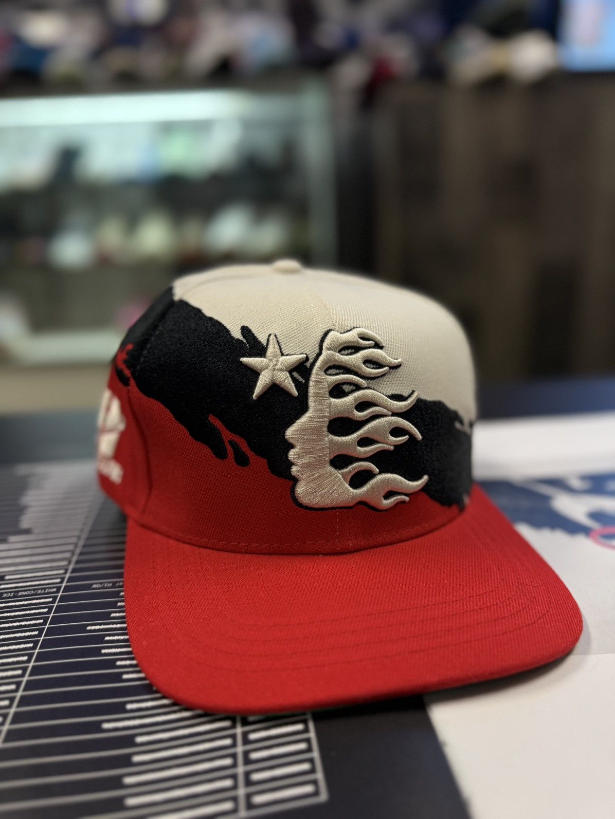 HELLSTAR Hellstar Adjustable SnapBack Hat “Air Brush” (NEW) Size ONE SIZE - 4 Thumbnail