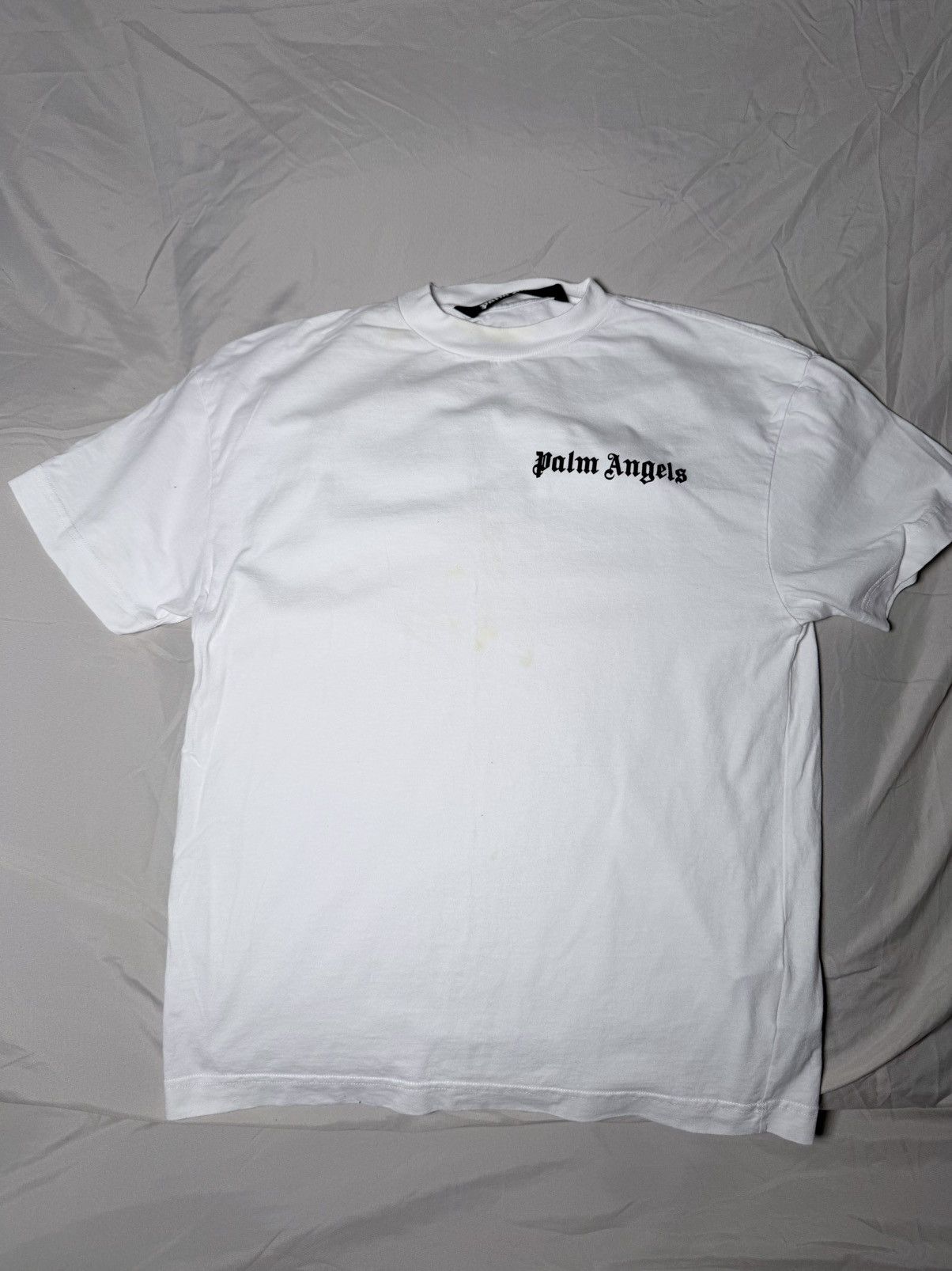 Palm Angels Palm Angels White Logo T-Shirt Size S – Read description Size US S / EU 44-46 / 1 - 1 Thumbnail