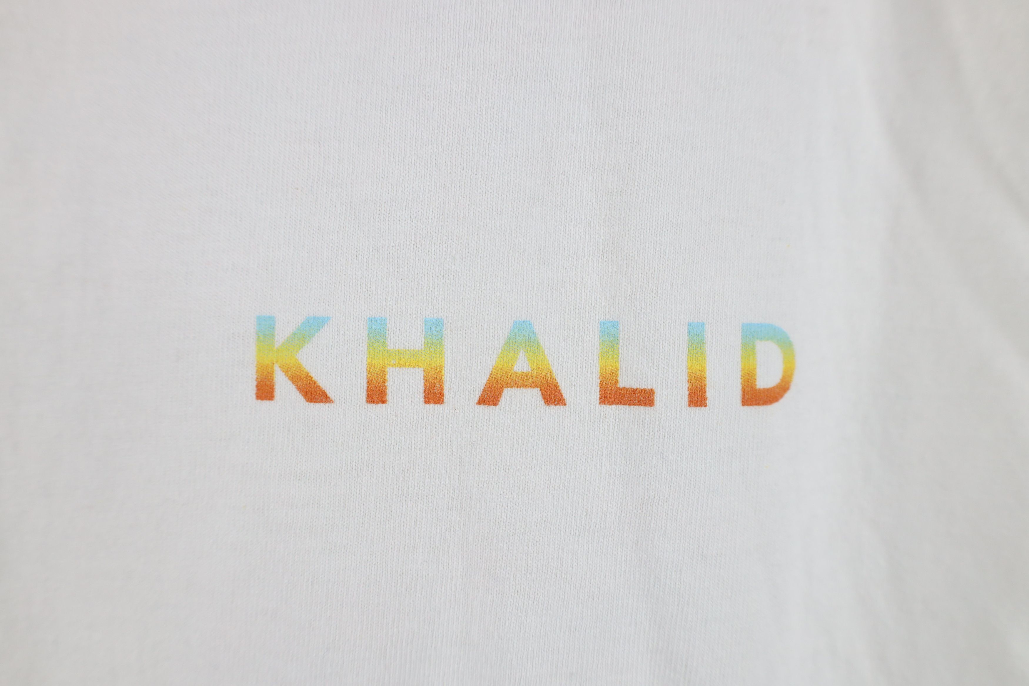 Vintage DJ Khalid Free Spirit Tour Spell Out Double Sided T-Shirt Size US M / EU 48-50 / 2 - 4 Thumbnail