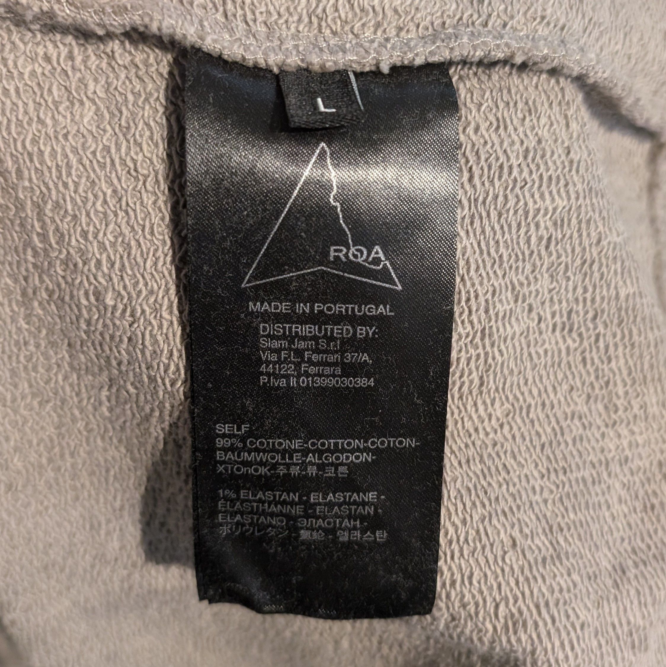 ROA Logo Embroidered Hoodie Size US L / EU 52-54 / 3 - 5 Thumbnail