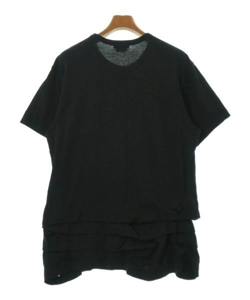 Comme des Garcons Homme Plus T-Shirts Cotton Plain Short Sleeve Crewneck Black Size US L / EU 52-54 / 3 - 2 Thumbnail