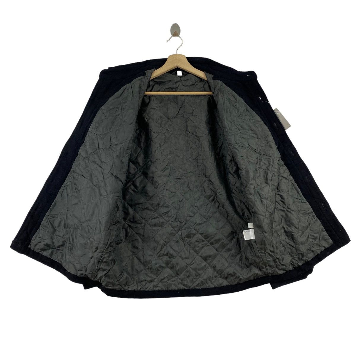 Uniqlo UNIQLO New With Tag Unworn Button Up Pockets Black Coat Size US L / EU 52-54 / 3 - 5 Thumbnail