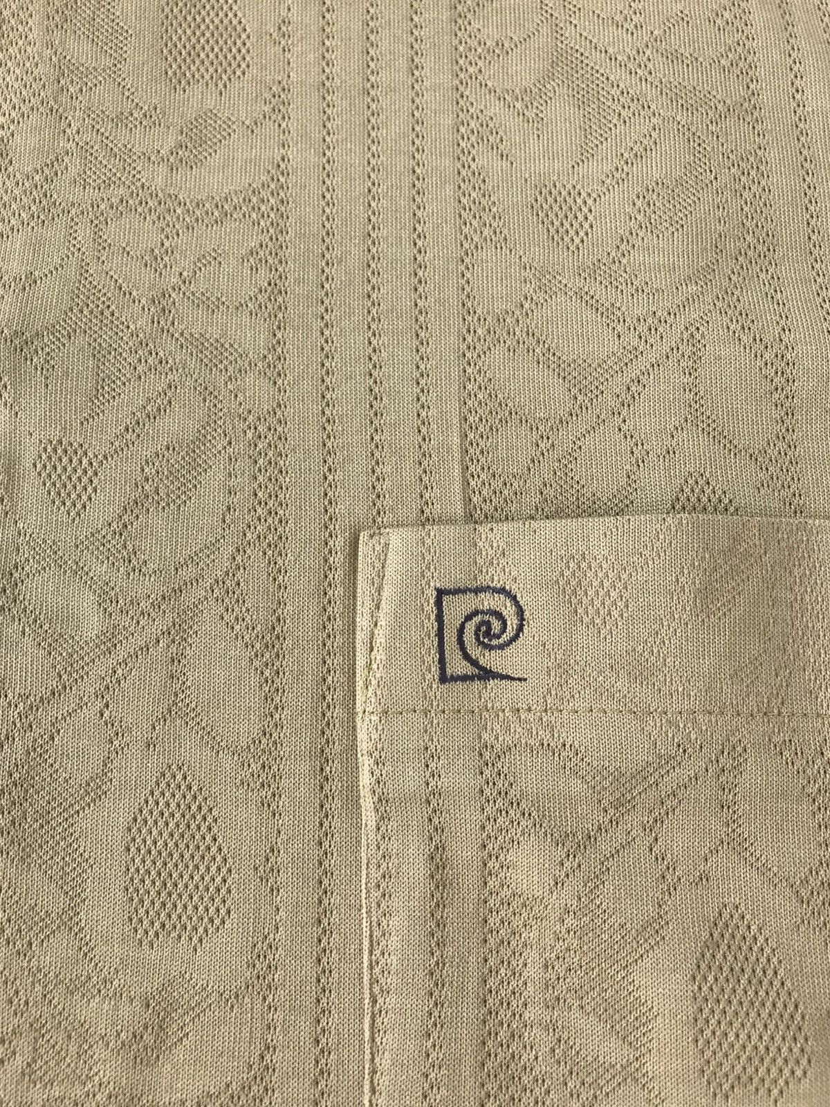 Pierre Cardin 90s Pierre Cardin Paris Tricot Single Pocket Polo Tee Size US M / EU 48-50 / 2 - 5 Thumbnail