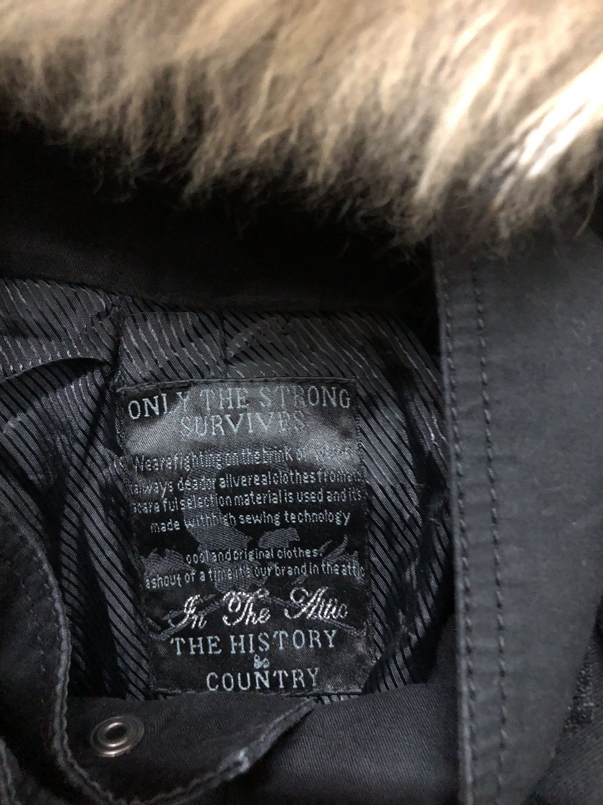 In The Attic In The Attic Racoon Fur Parkas Punk Rockabilly Jacket Size US M / EU 48-50 / 2 - 3 Thumbnail