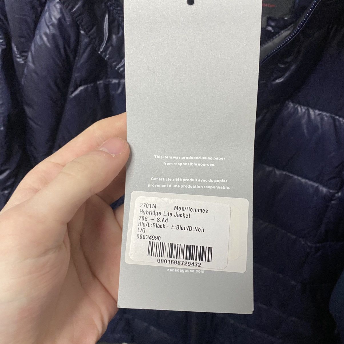 Canada Goose Canada Goose micro puffer jacket lite Size US L / EU 52-54 / 3 - 8 Thumbnail