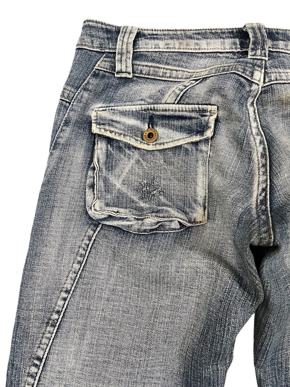 Camel × Vintage Vintage Camel Road Flare Bell Bottom Grunge Denim Size US 32 / EU 48 - 10 Thumbnail
