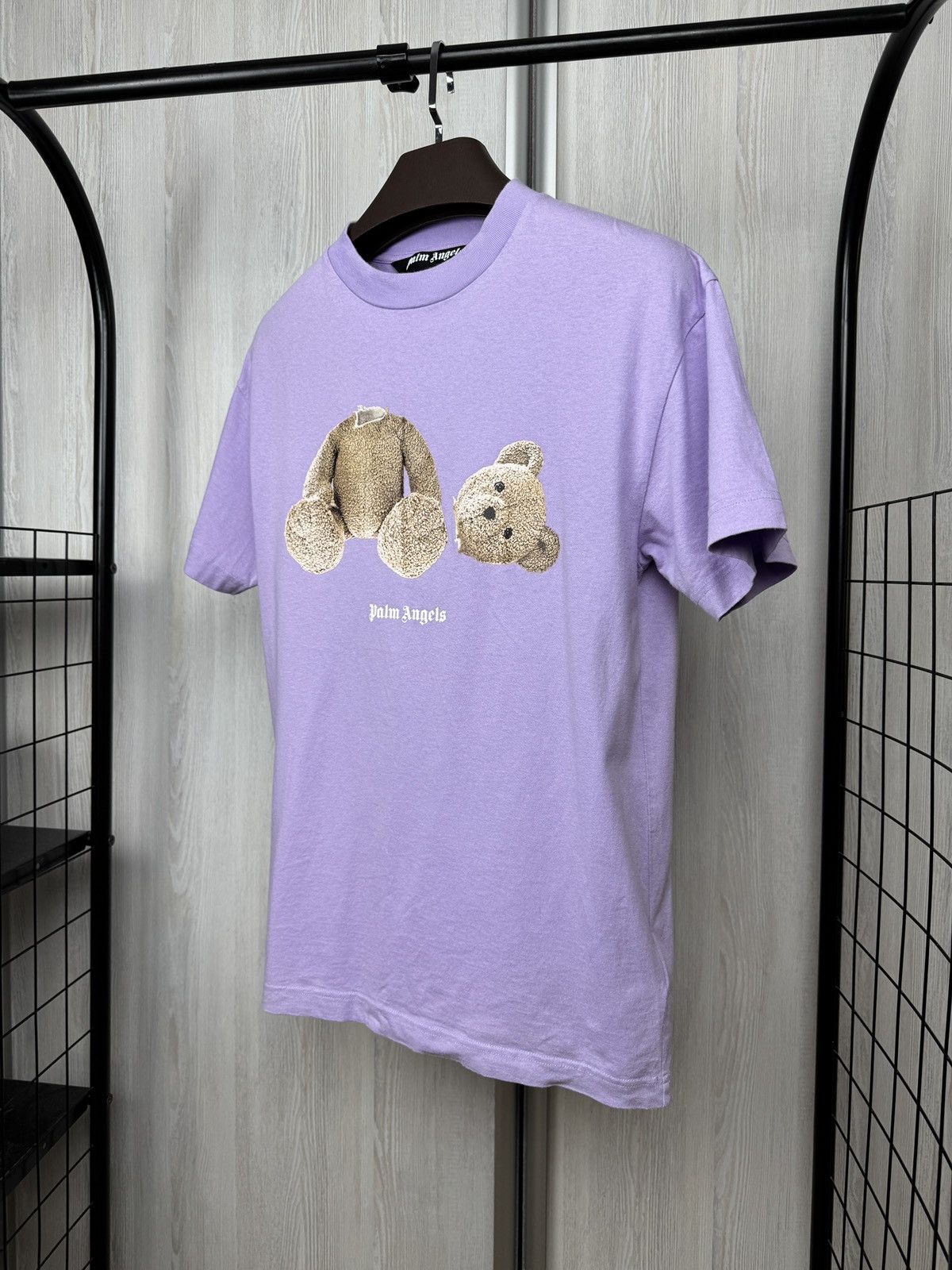 Palm Angels Palm Angels Kill The Bear Lilac Tee Shirt Small Size US S / EU 44-46 / 1 - 7 Thumbnail
