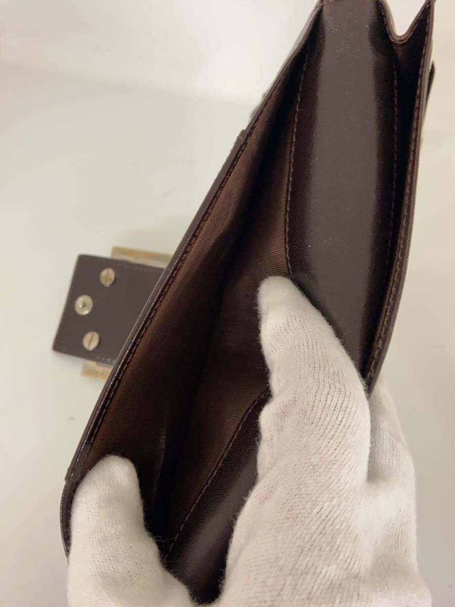 Fendi Fendi Leather Long Wallet Brown Size ONE SIZE - 6 Thumbnail
