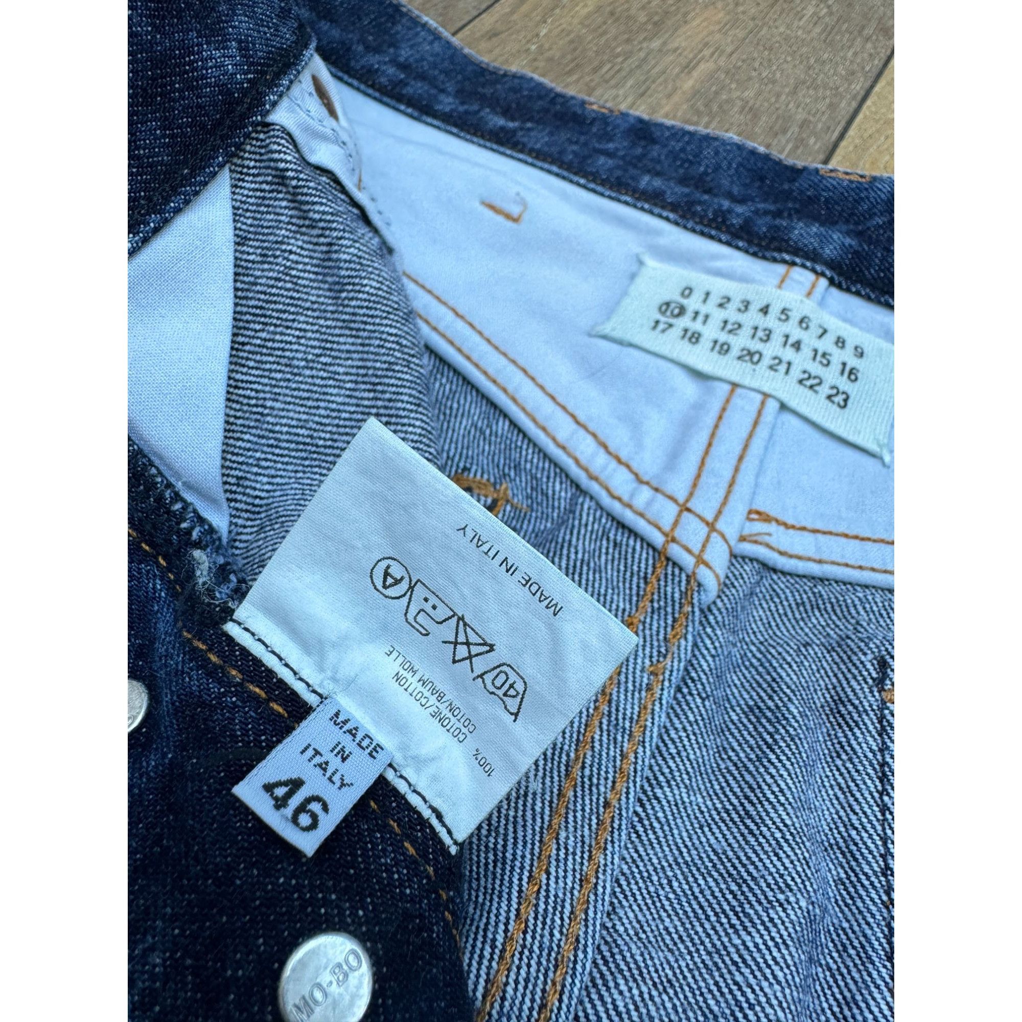 Maison Margiela SS 1999 Straight Fit Denim Jeans Size US 30 / EU 46 - 8 Thumbnail