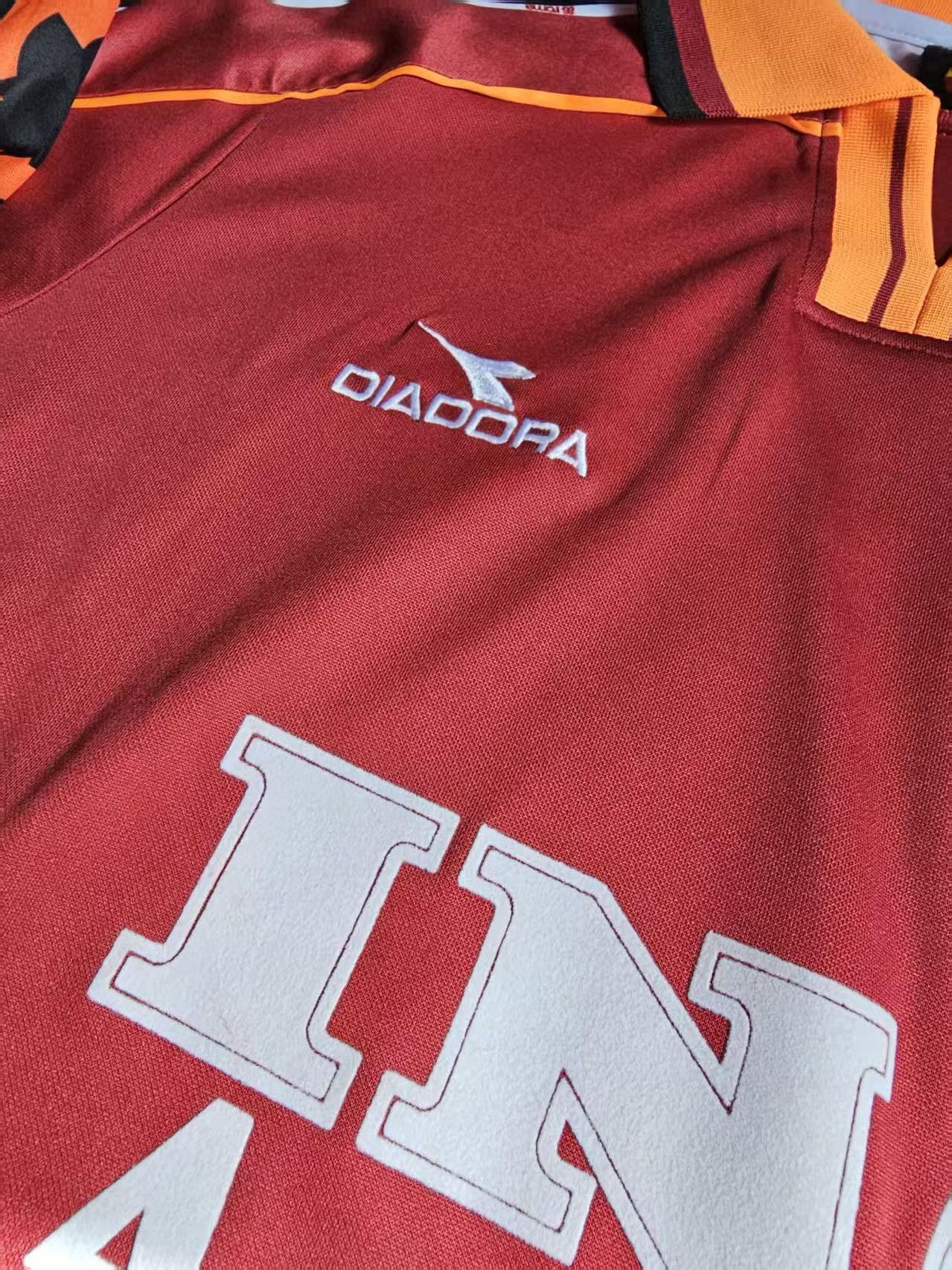 Other 1998 99 Roma Jersey Home Longsleeve Size US M / EU 48-50 / 2 - 3 Thumbnail