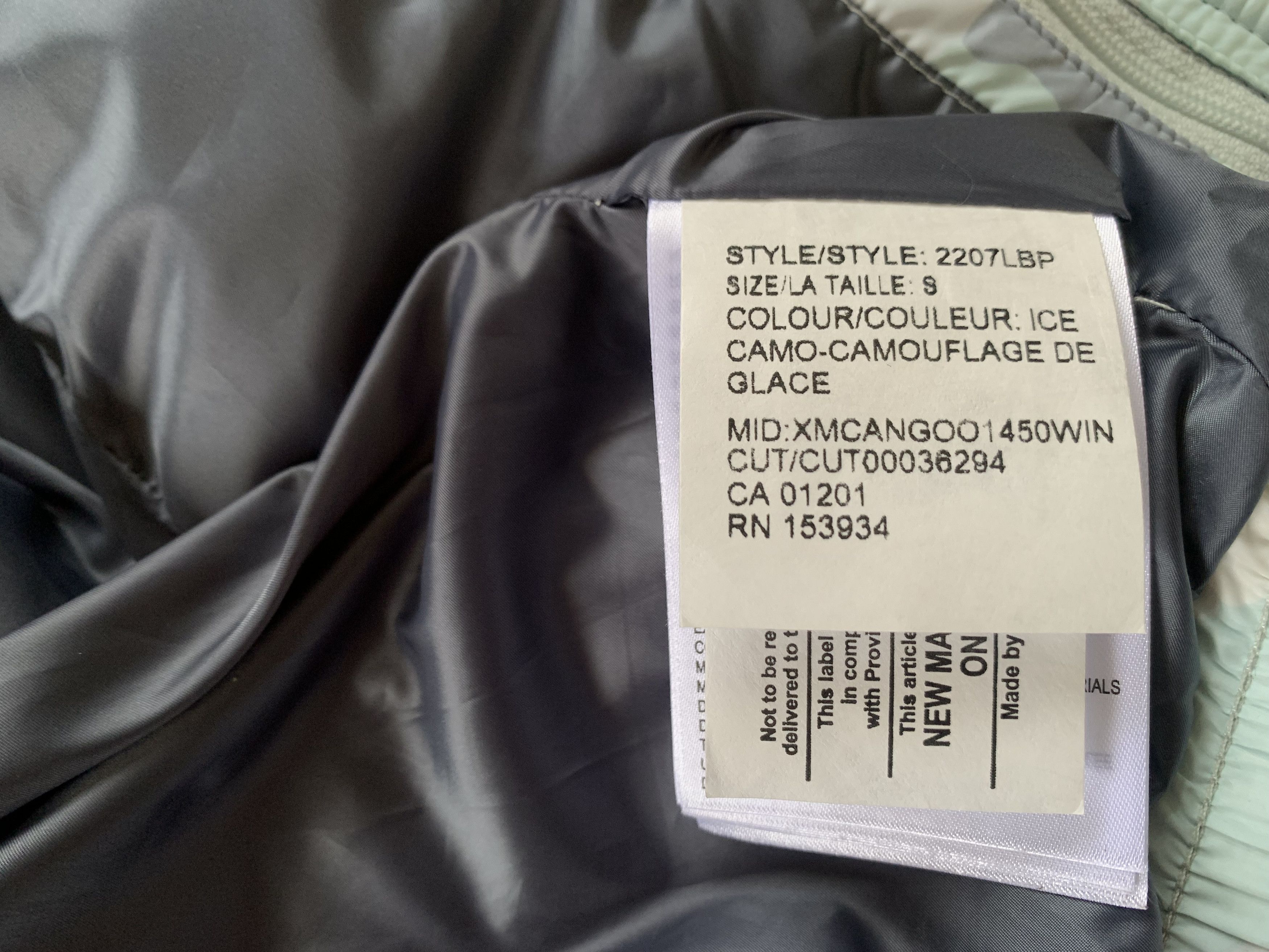 Canada Goose Canada Goose Ice Camouflage Sydney Black Label Jacket Size S / US 4 / IT 40 - 9 Thumbnail