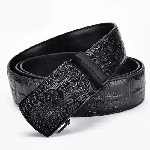 Other Automatic Buckle Leather Belt Size ONE SIZE - 2 Thumbnail