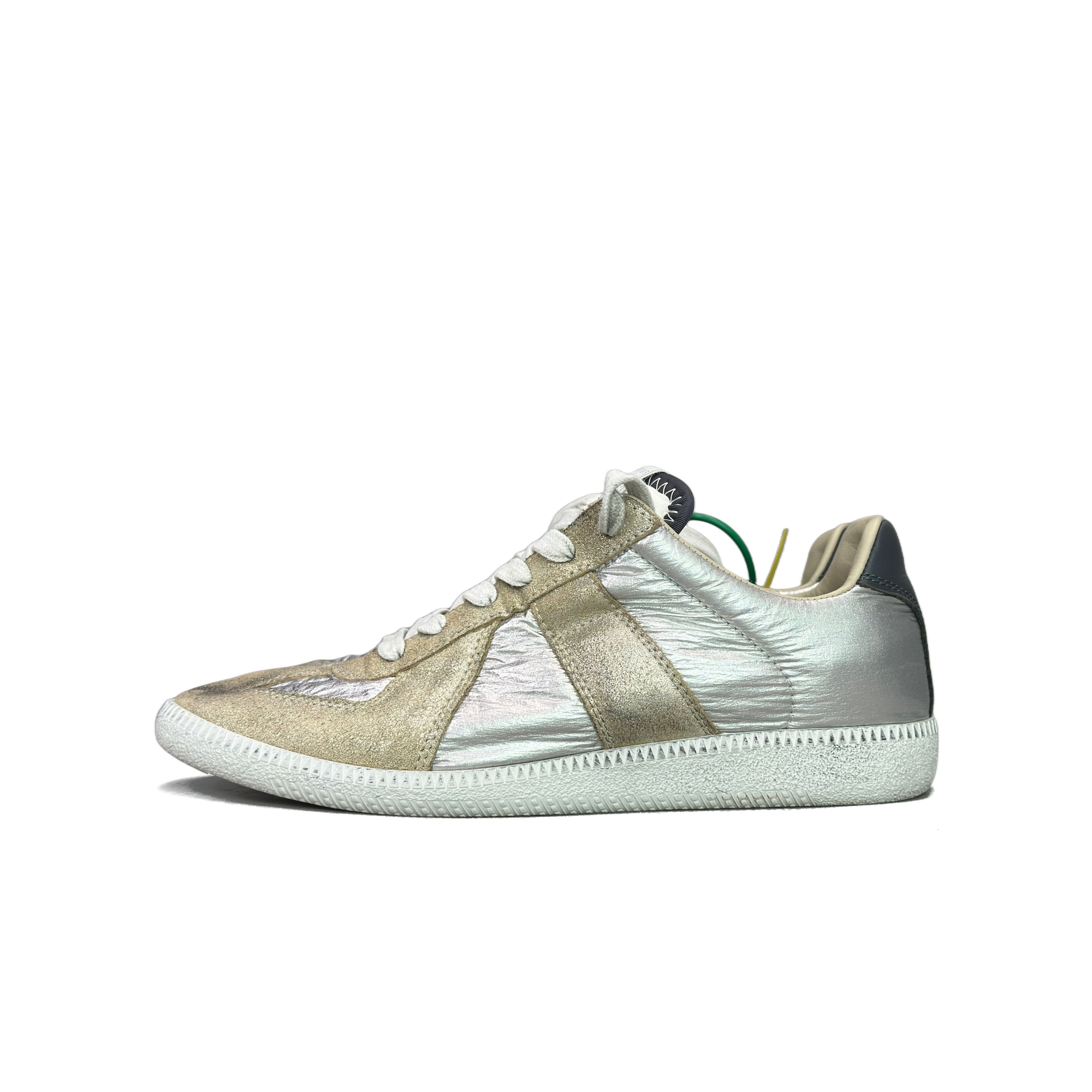 Maison Margiela Maison Margiela Metallic Replica Low-Top Sneakers Size 38.5 Size US 8.5 / IT 38.5 - 1 Thumbnail
