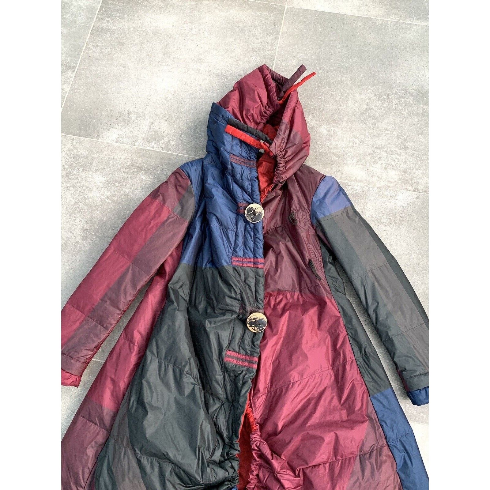 Designer × Marithe + Francois Girbaud Womens MARITHE FRANCOIS GIRBAUD Parka Coat Jacket M UK 12 Size M / US 6-8 / IT 42-44 - 14 Thumbnail