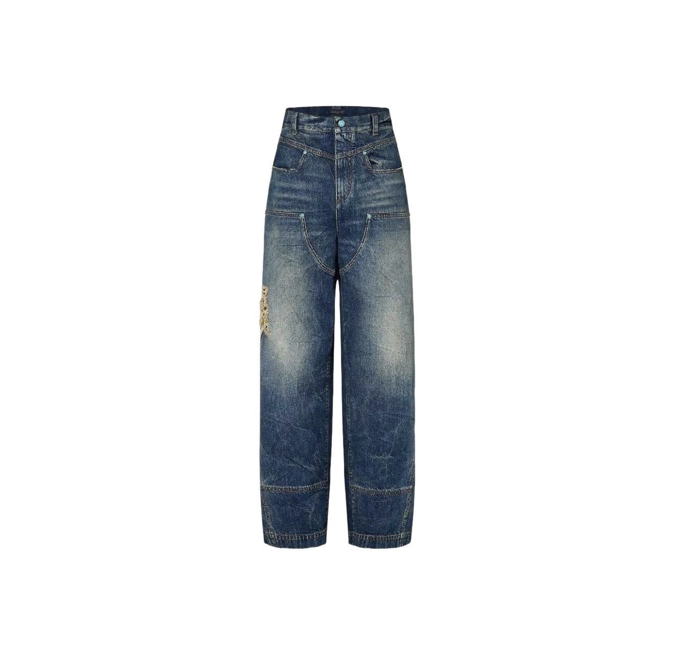 Louis Vuitton Louis Vuitton Distressed Denim Jeans Size 32 Size US 32 / EU 48 - 1 Thumbnail