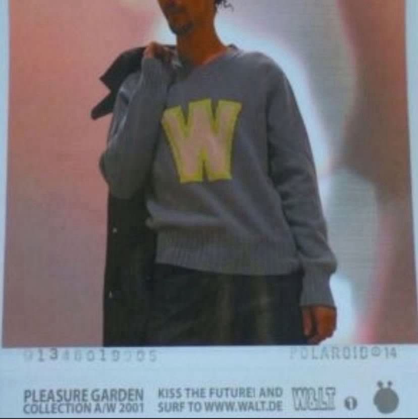 W&LT A/W 2001 W&LT W-Logo Wool Knit Sweater Size US XS / EU 42 / 0 - 2 Thumbnail