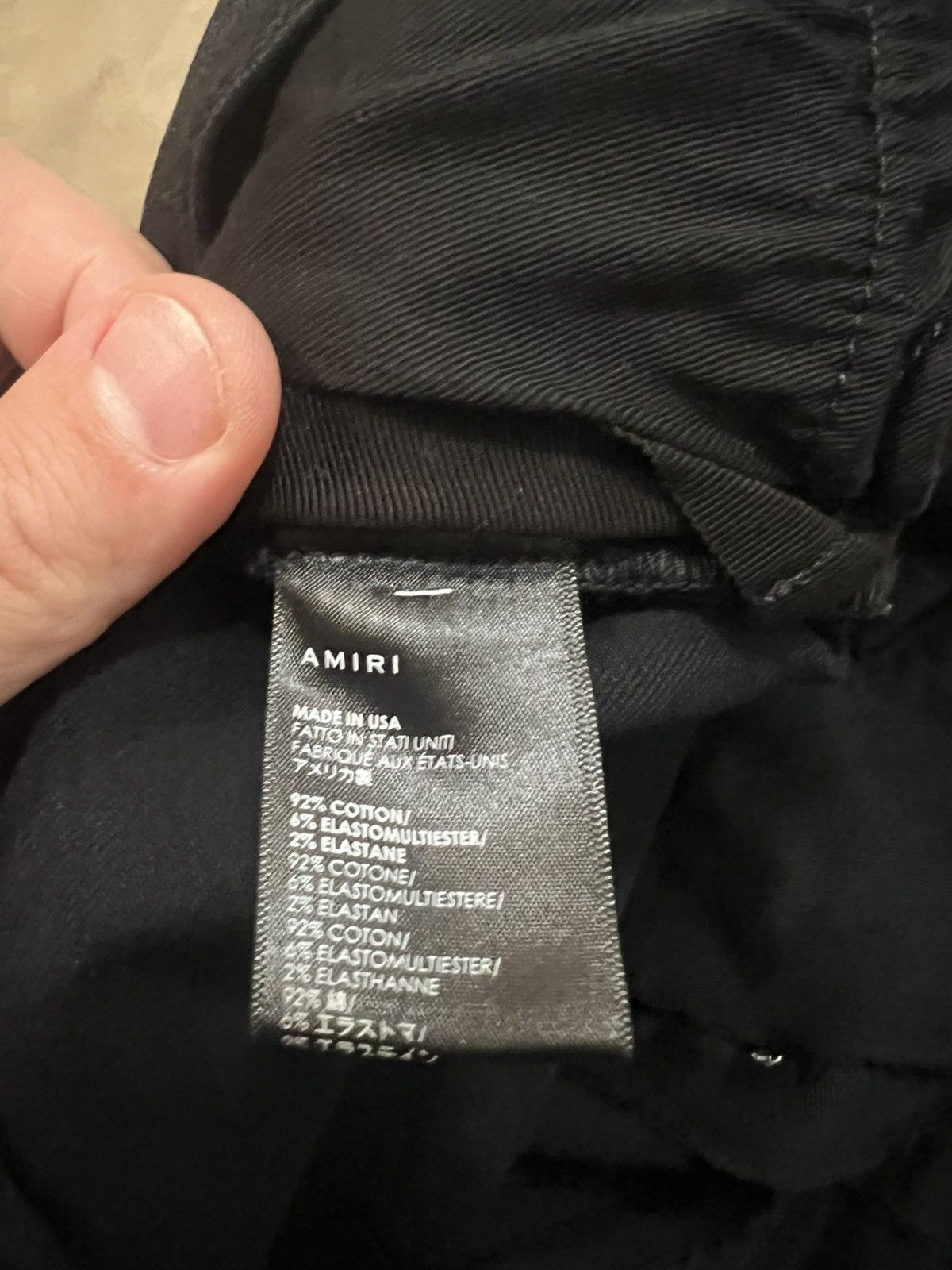 Amiri Amiri MX2 Aged Black Biker Zip Jeans Size 36 Size US 36 / EU 52 - 5 Thumbnail