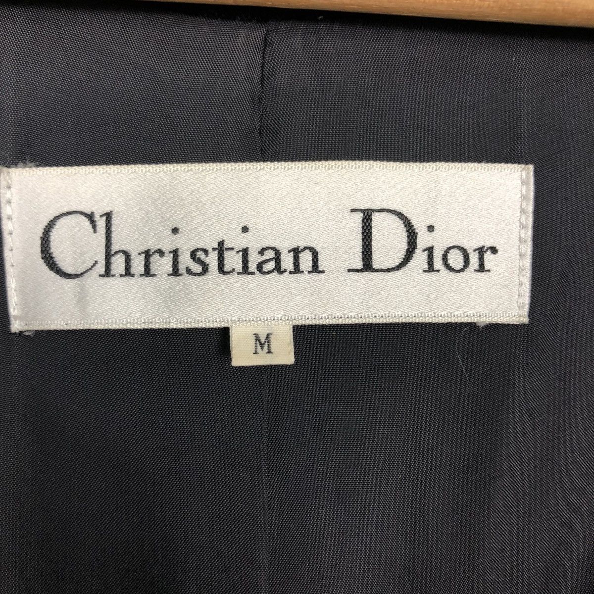 Christian Dior Monsieur 🔥RICH BLACK VINTAGE CROPPED JACKETS CHRISTIAN DIOR Size M / US 6-8 / IT 42-44 - 19 Thumbnail