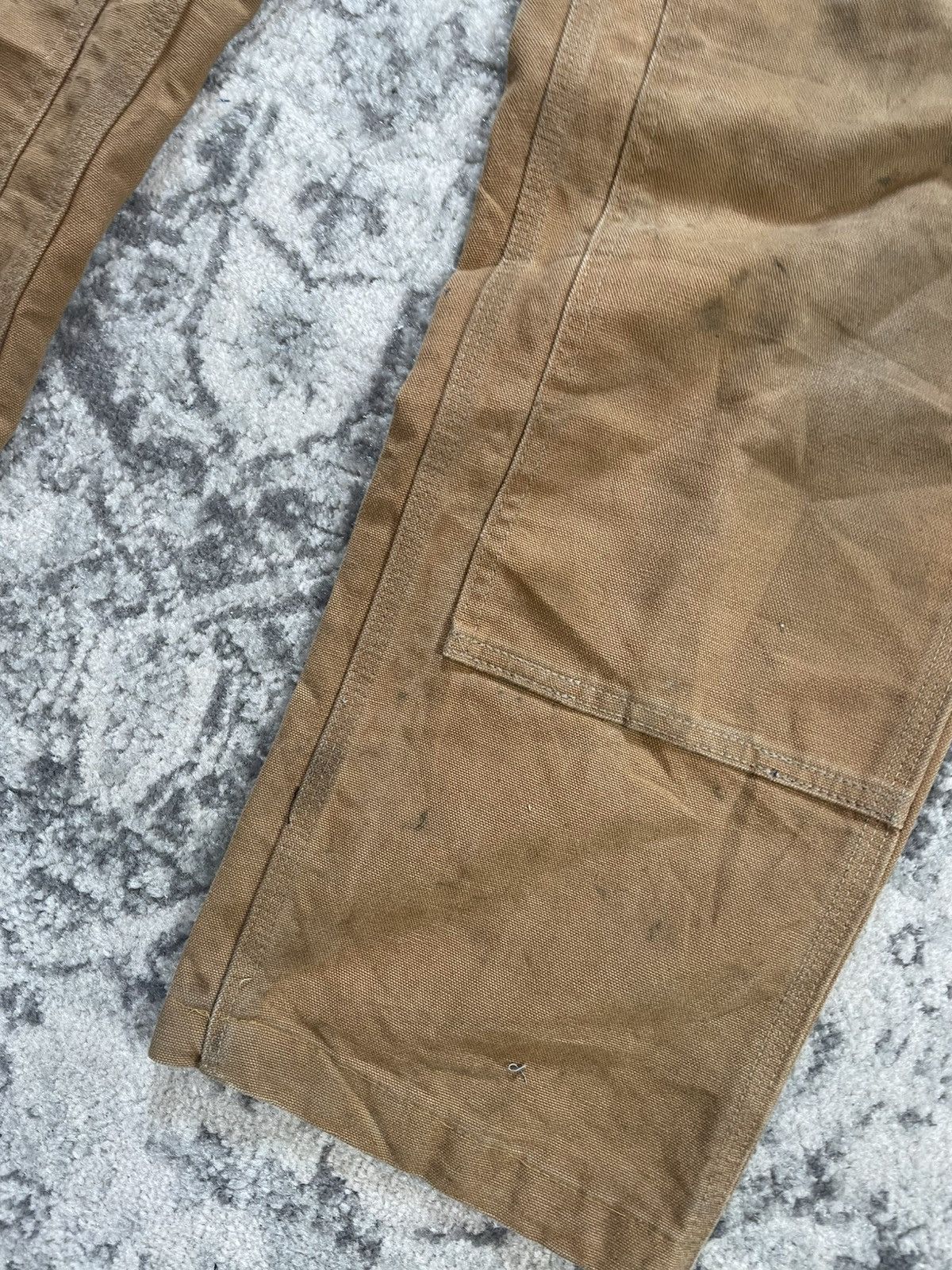 Carhartt Pantalon carhartt Double knee workwear vintage 30x34US Size US 30 / EU 46 - 11 Thumbnail