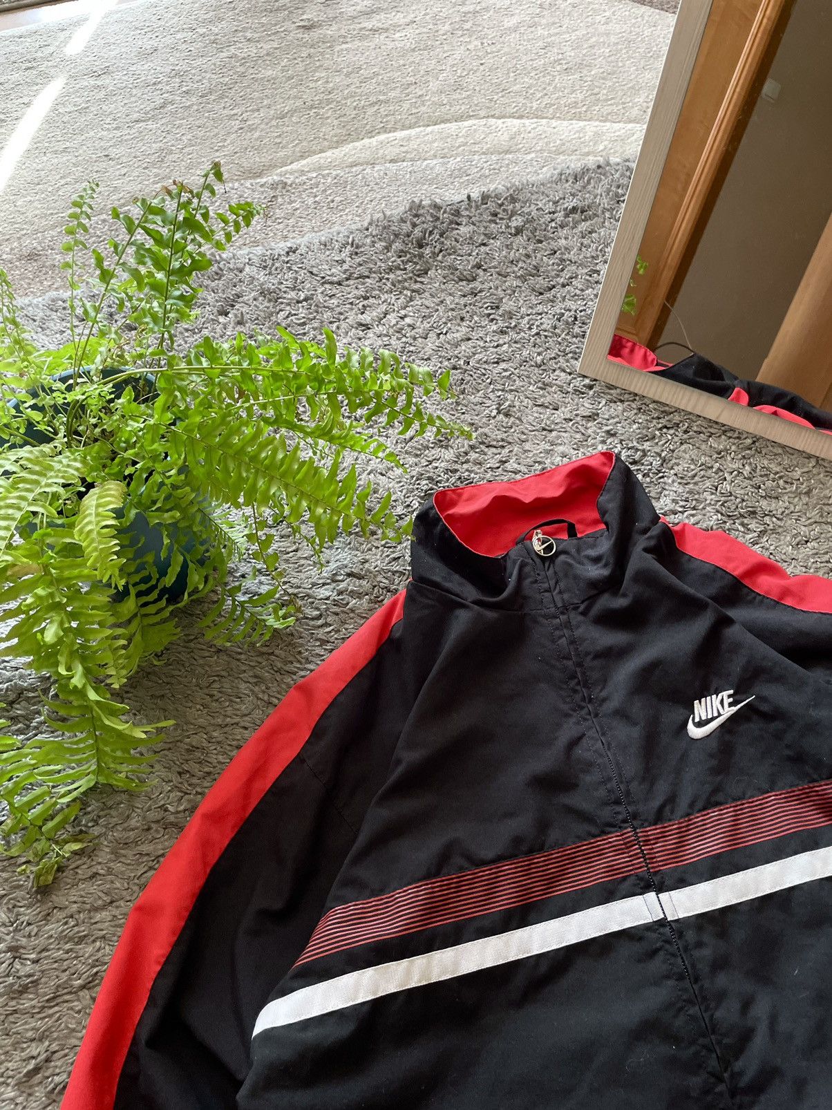 Nike × Vintage 00s Nike Vintage Light Jacket Streetwear Logo Swoosh Size US M / EU 48-50 / 2 - 7 Thumbnail