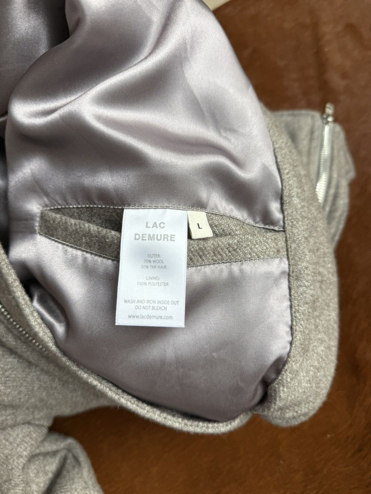 Lac Demure Lac Demure Yak Bomber Jacket Size US L / EU 52-54 / 3 - 7 Thumbnail