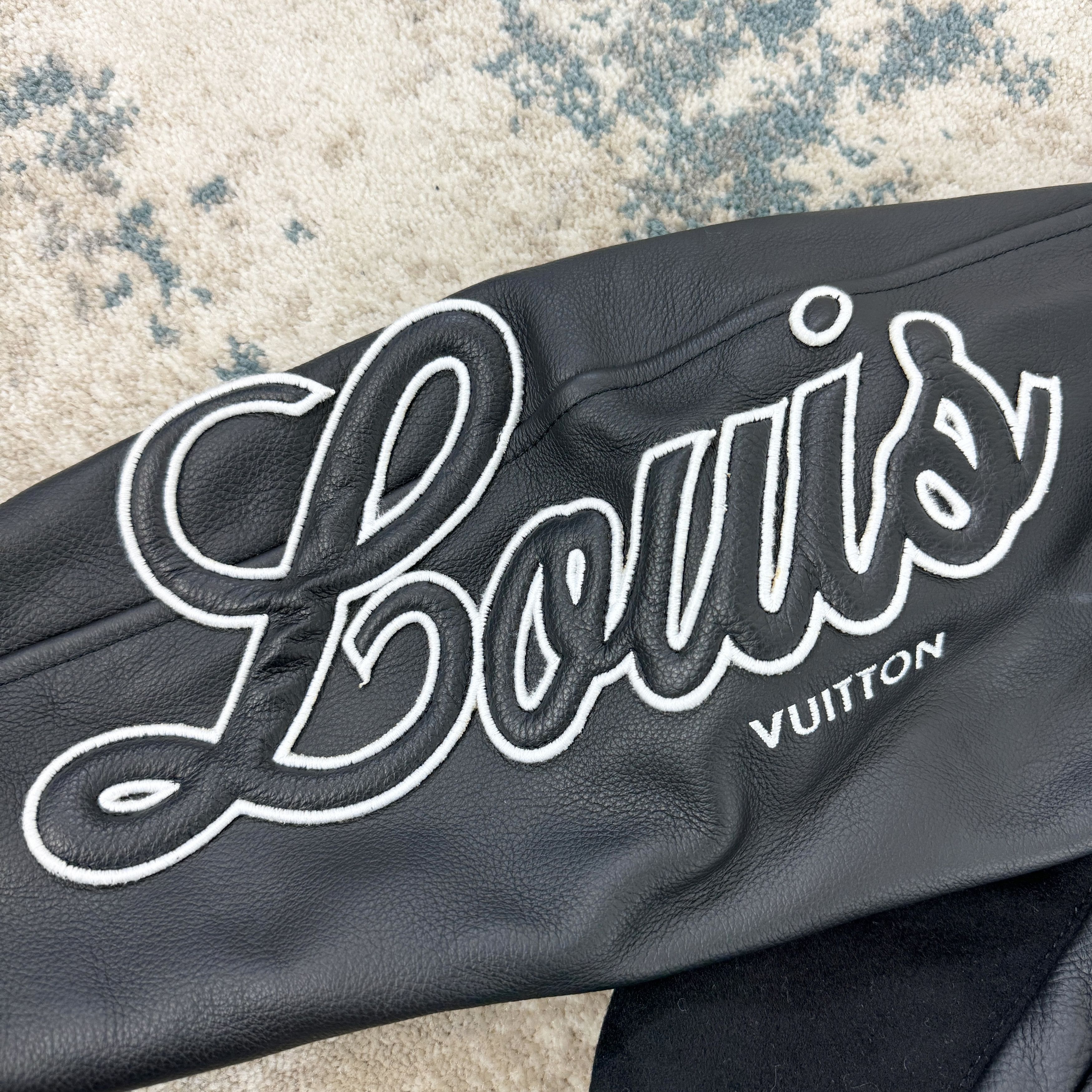 Louis Vuitton Louis Vuitton x NBA 1A8WU8 Basketball Jacket Black RRP £6300 Size US S / EU 44-46 / 1 - 5 Thumbnail