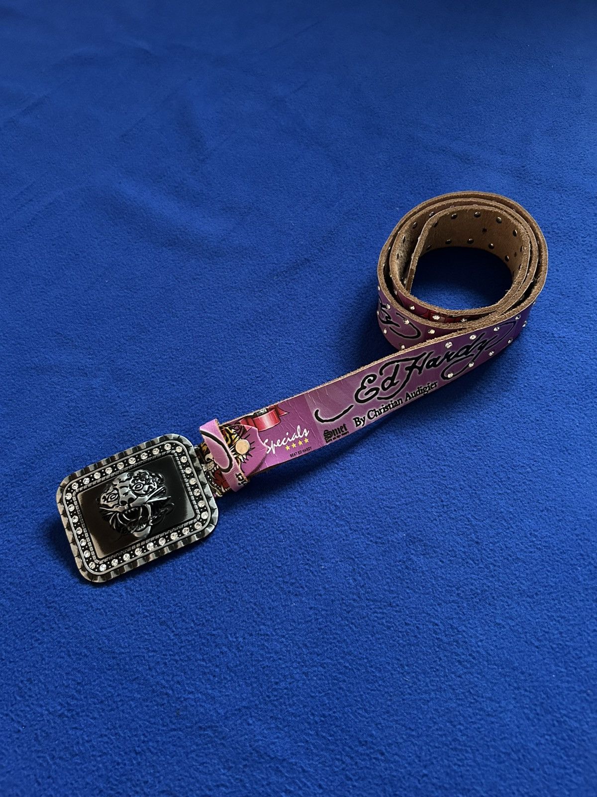 Ed Hardy × Japanese Brand × Vintage Ed Hardy Vintage Pink