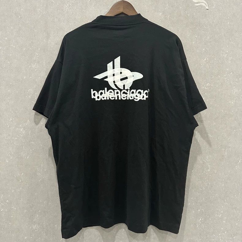Balenciaga Balenciaga Overlapping phantom logo short sleeves Size US M / EU 48-50 / 2 - 2 Thumbnail