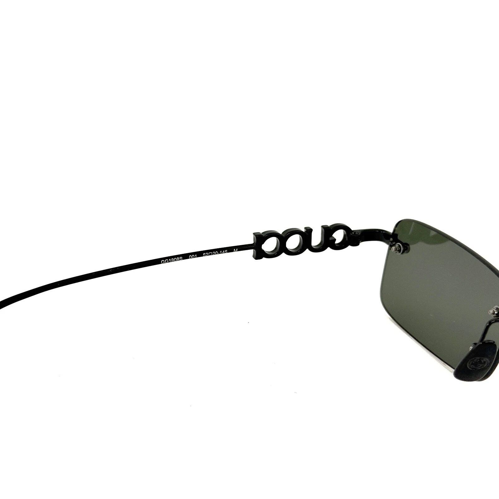 Gucci GUCCI 1808 Black Narrow Square GG1808S Sunglasses 001 Size ONE SIZE - 10 Thumbnail