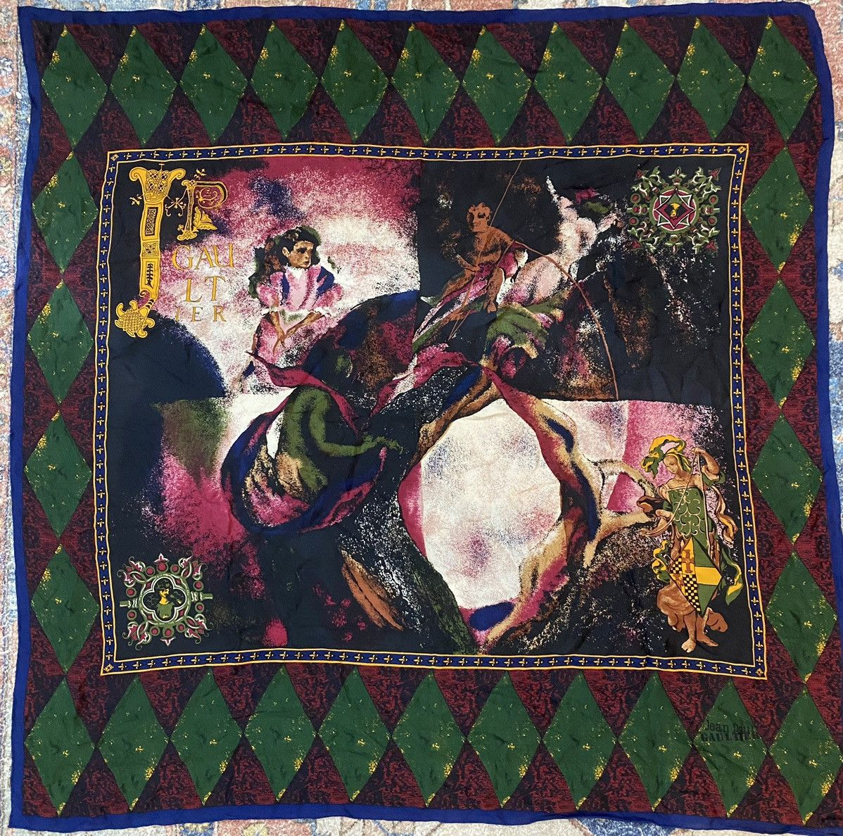 Vintage Jeans Paul Gaultier scarf