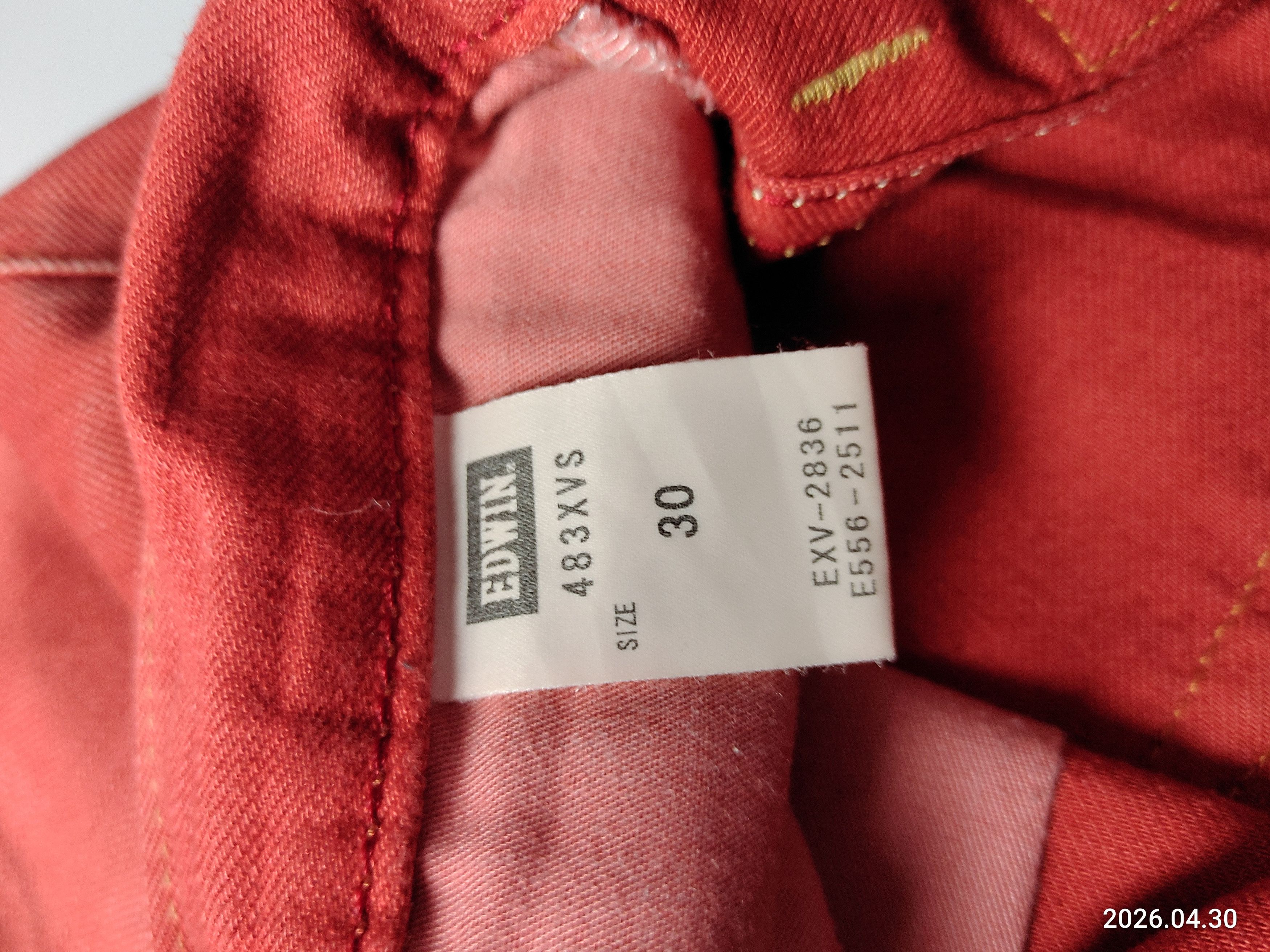 Edwin Edwin XV 483XVS Exclusive Vintage jeans Size US 30 / EU 46 - 5 Thumbnail